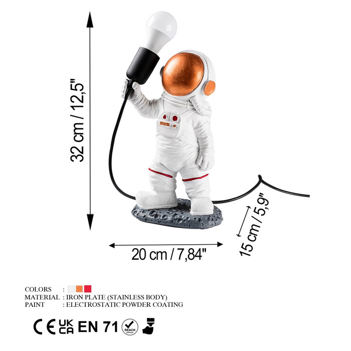 Opviq Astronaut - 2 Multicolor
